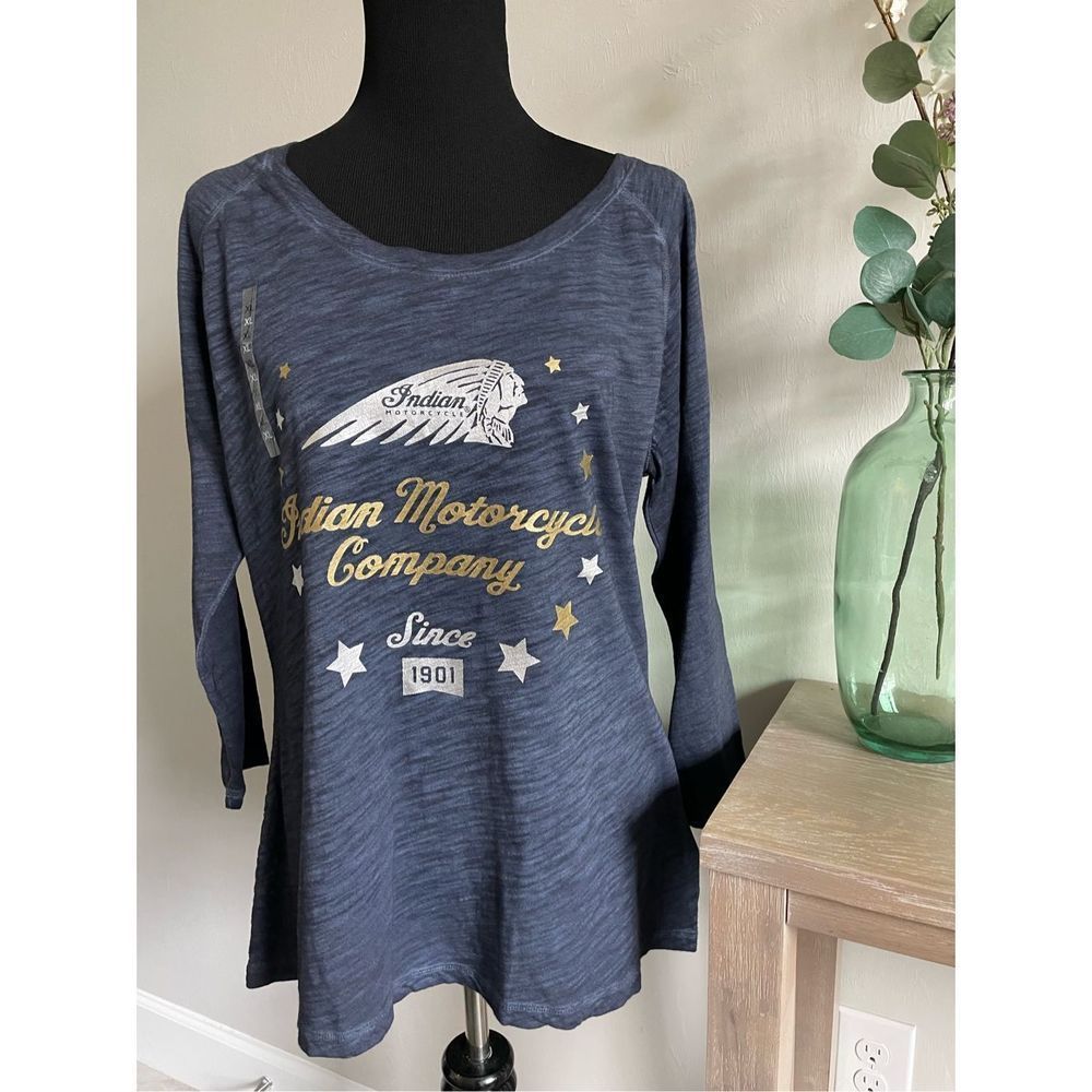 Indian Motorcycle Lace Back T-shirt